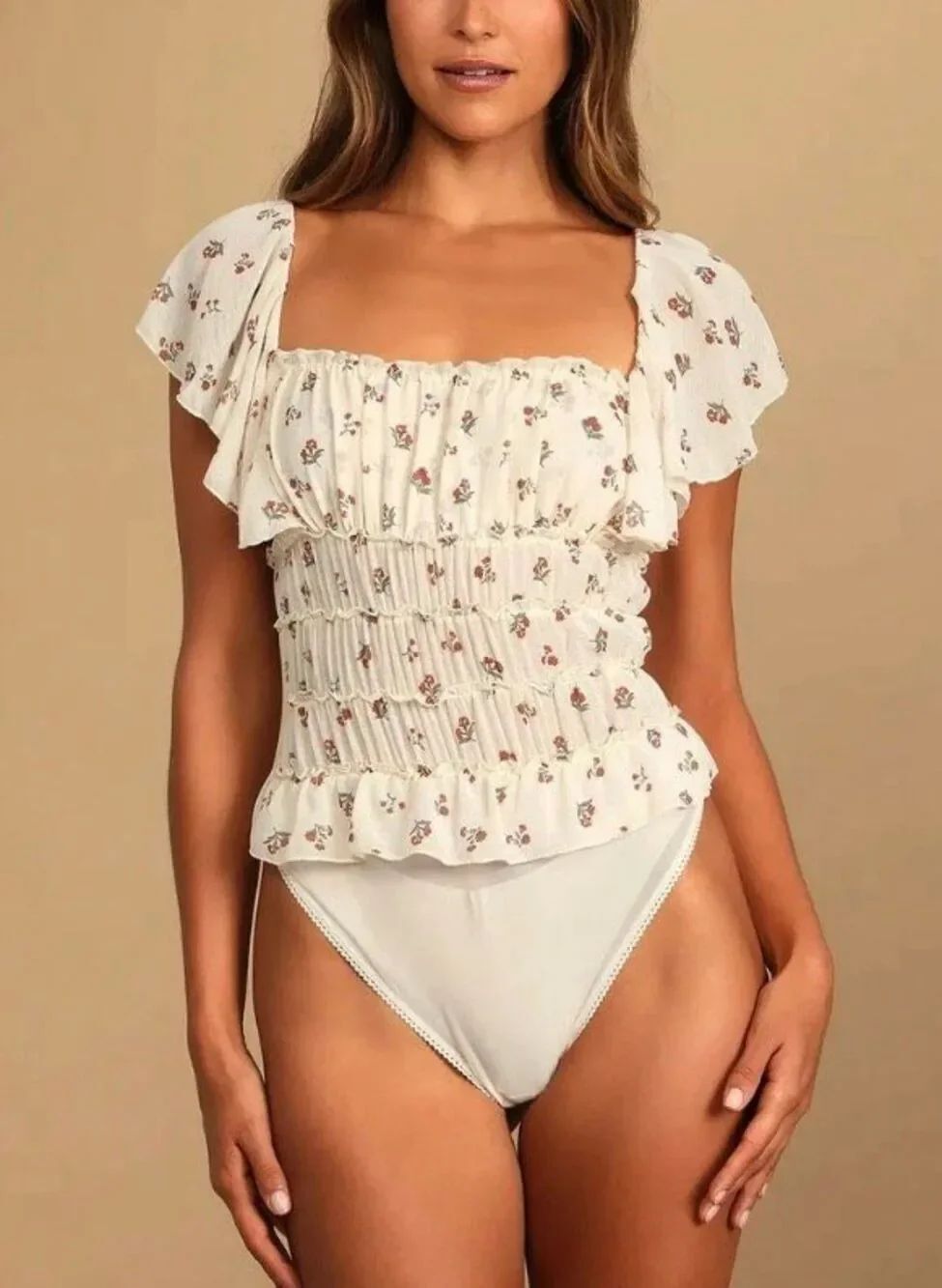 Free People Julieta Bodysuit | Cream in Small